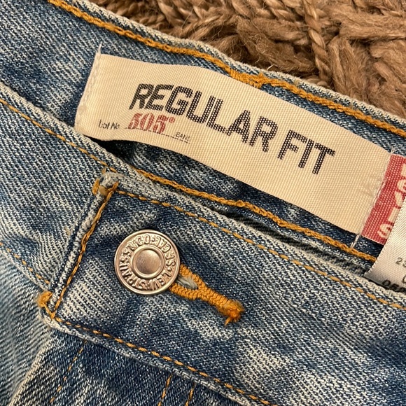 Levi’s 505™ REGULAR FIT MEN'S JEANS Size 36-34 - Picture 7 of 9